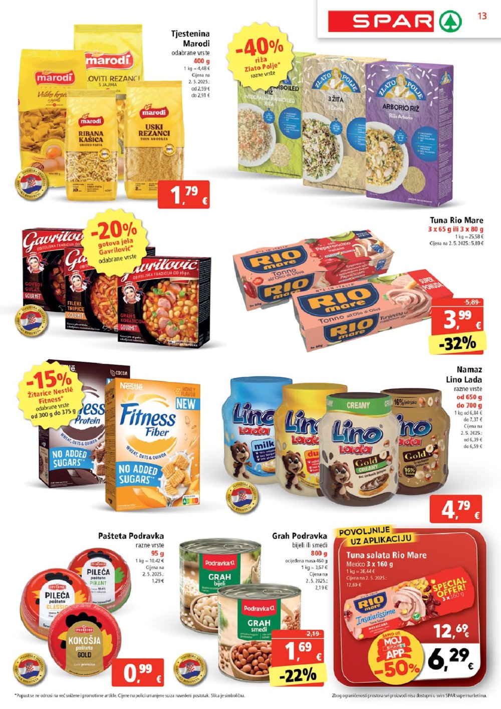 SPAR katalog Akcija 20.08.-26.08.2025.