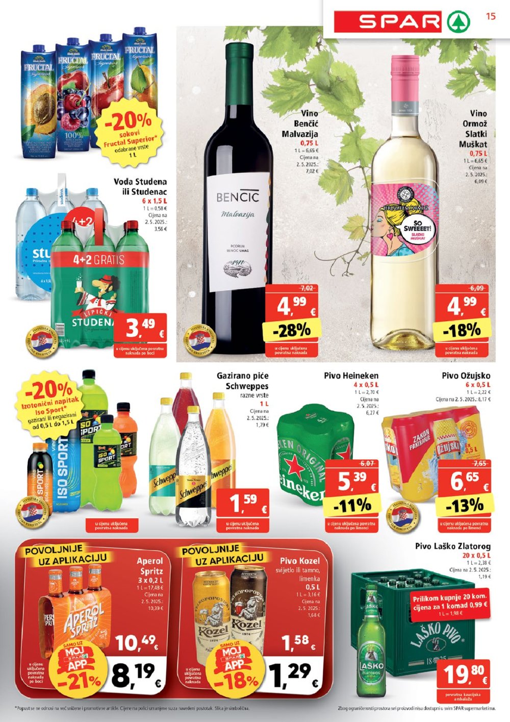 SPAR katalog Akcija 20.08.-26.08.2025.