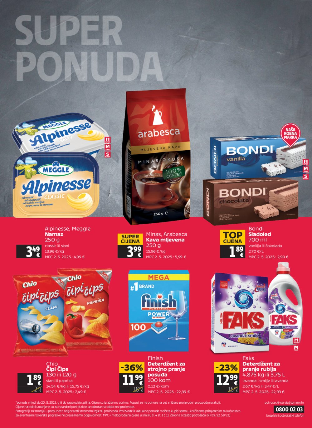 Tommy katalog Akcija 14.08.-20.08.2025.