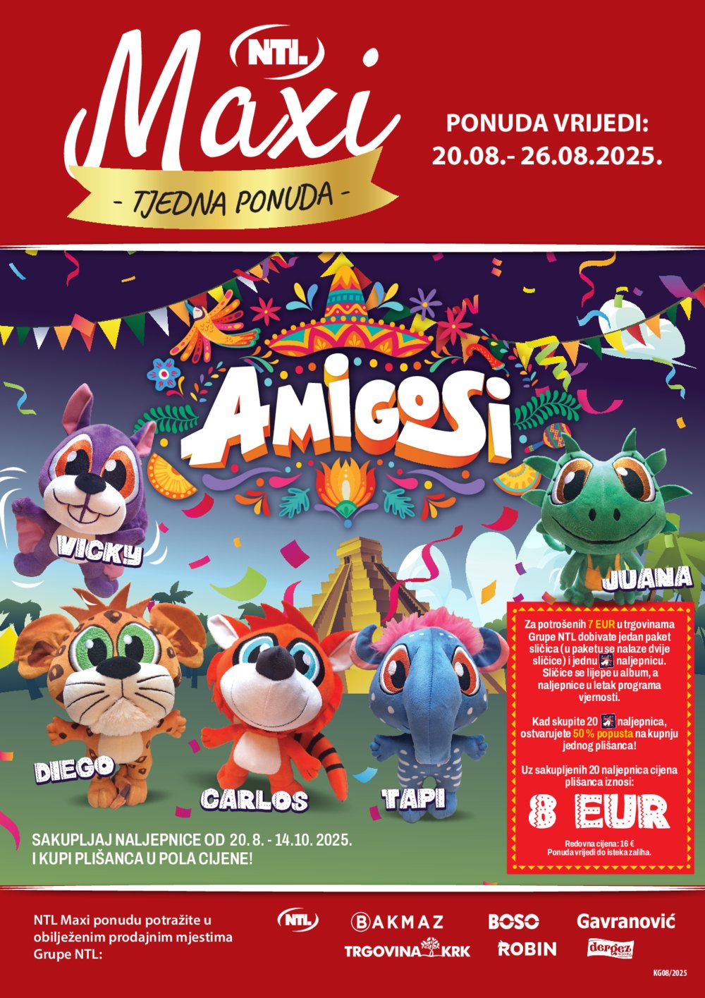 Bakmaz katalog Maxi Tjedna ponuda 20.08. - 26.08.2025.