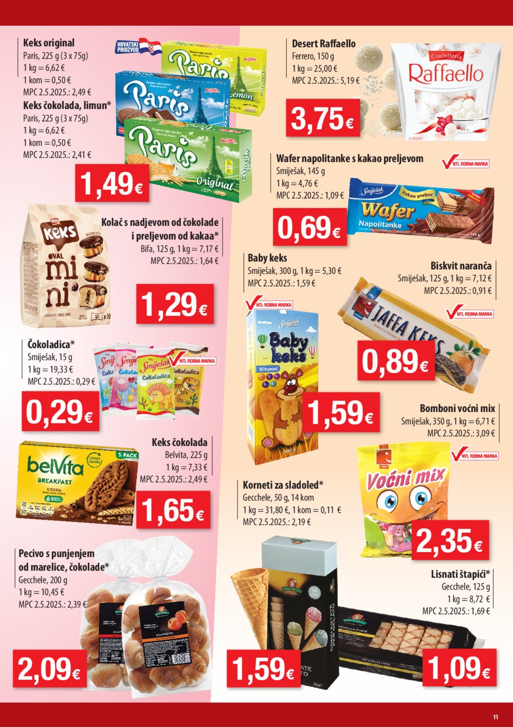 Bakmaz katalog Maxi Tjedna ponuda 20.08. - 26.08.2025.