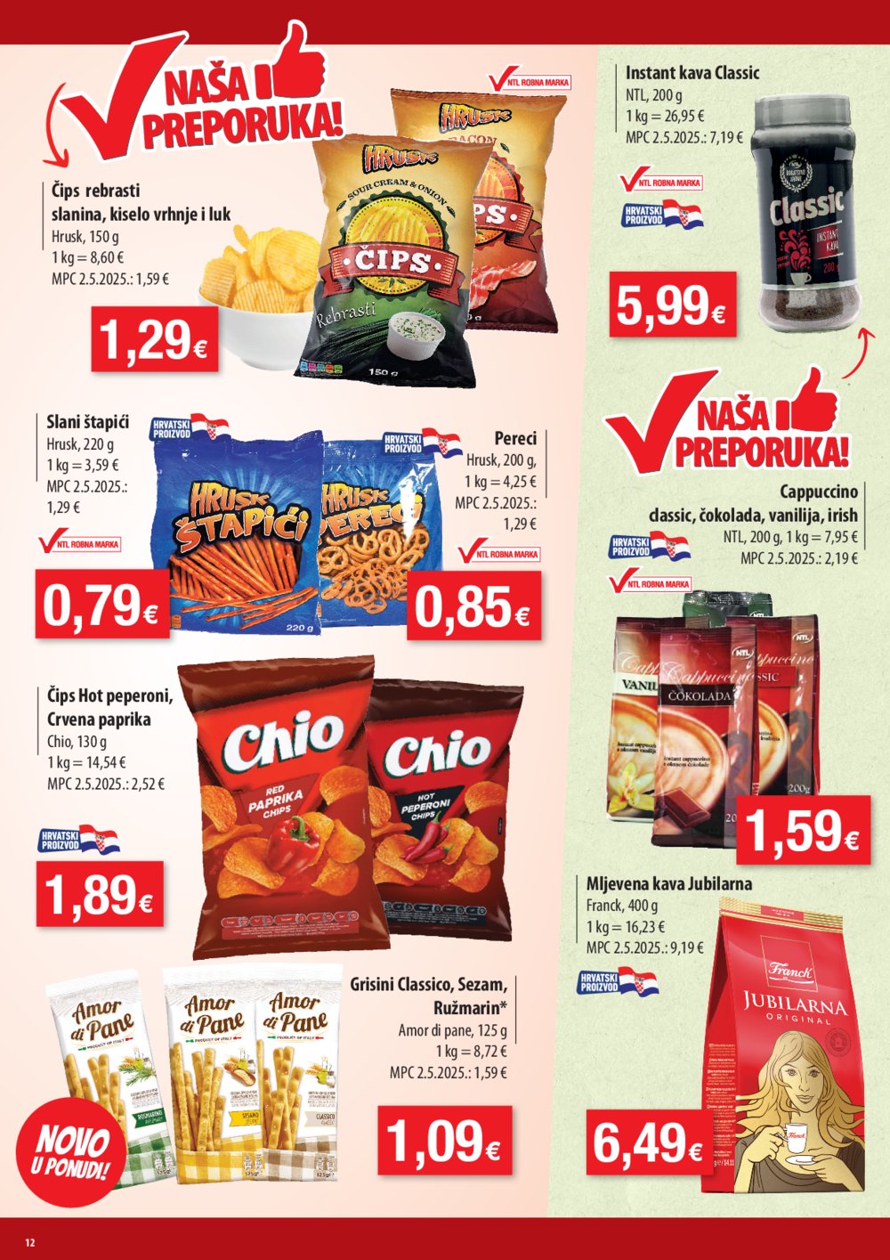 Bakmaz katalog Maxi Tjedna ponuda 20.08. - 26.08.2025.
