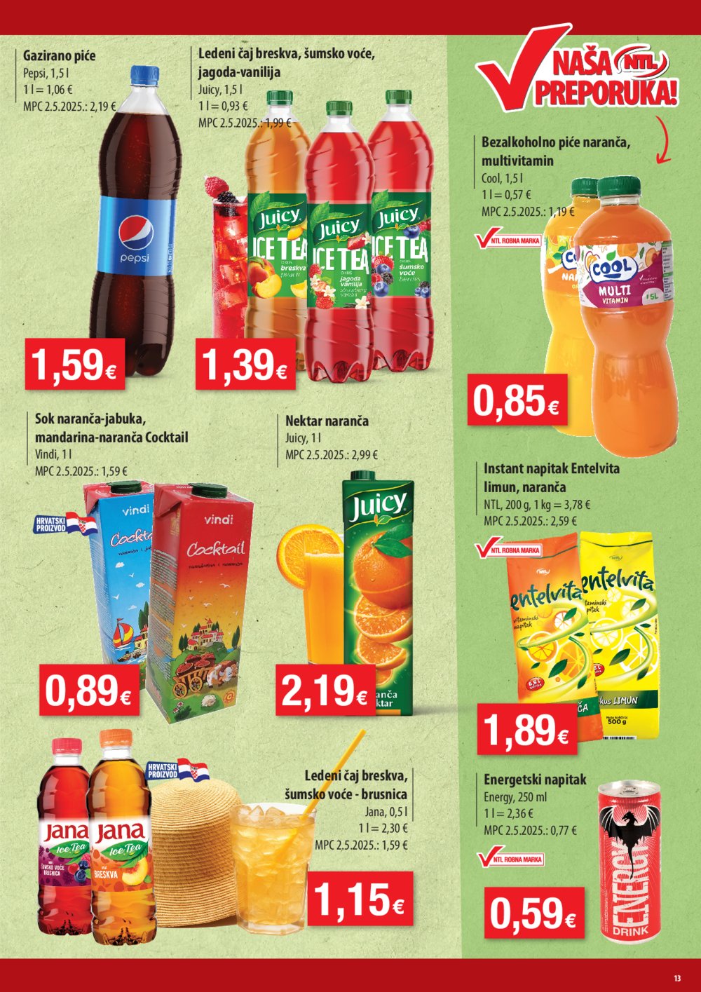 Bakmaz katalog Maxi Tjedna ponuda 20.08. - 26.08.2025.