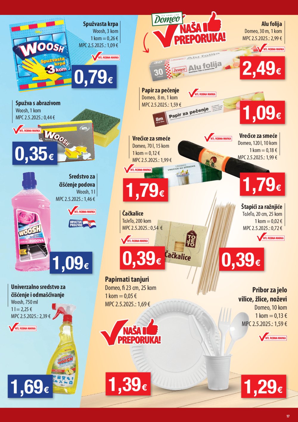 Bakmaz katalog Maxi Tjedna ponuda 20.08. - 26.08.2025.
