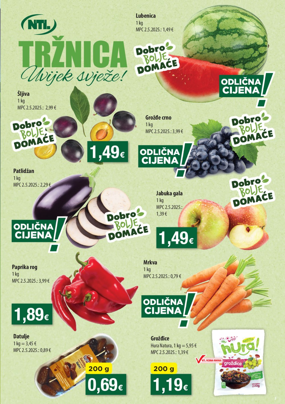Bakmaz katalog Maxi Tjedna ponuda 20.08. - 26.08.2025.