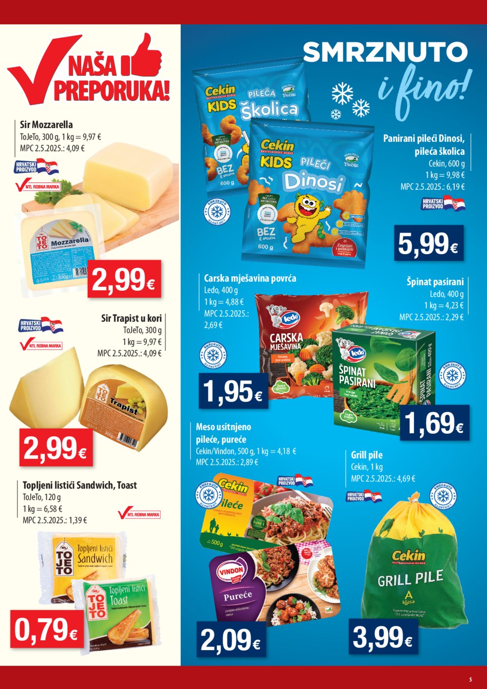 Bakmaz katalog Maxi Tjedna ponuda 20.08. - 26.08.2025.