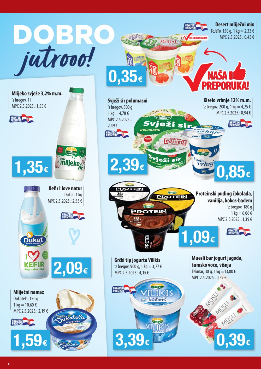Bakmaz katalog Maxi Tjedna ponuda 20.08. - 26.08.2025.