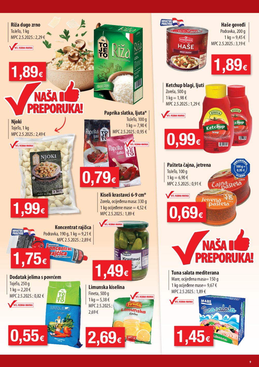 Bakmaz katalog Maxi Tjedna ponuda 20.08. - 26.08.2025.