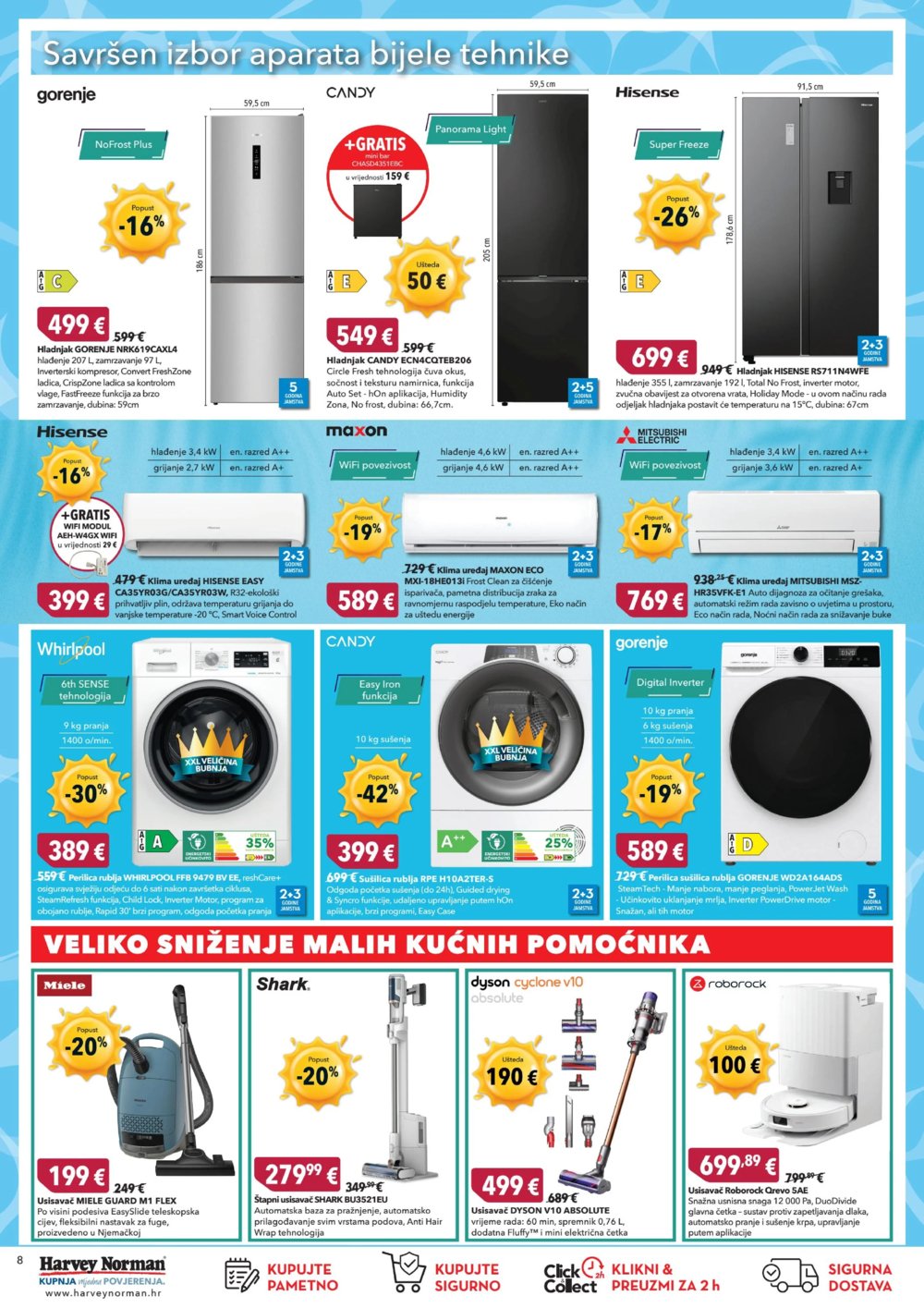 Harvey Norman katalog Akcija 19.08.-03.09.2025.