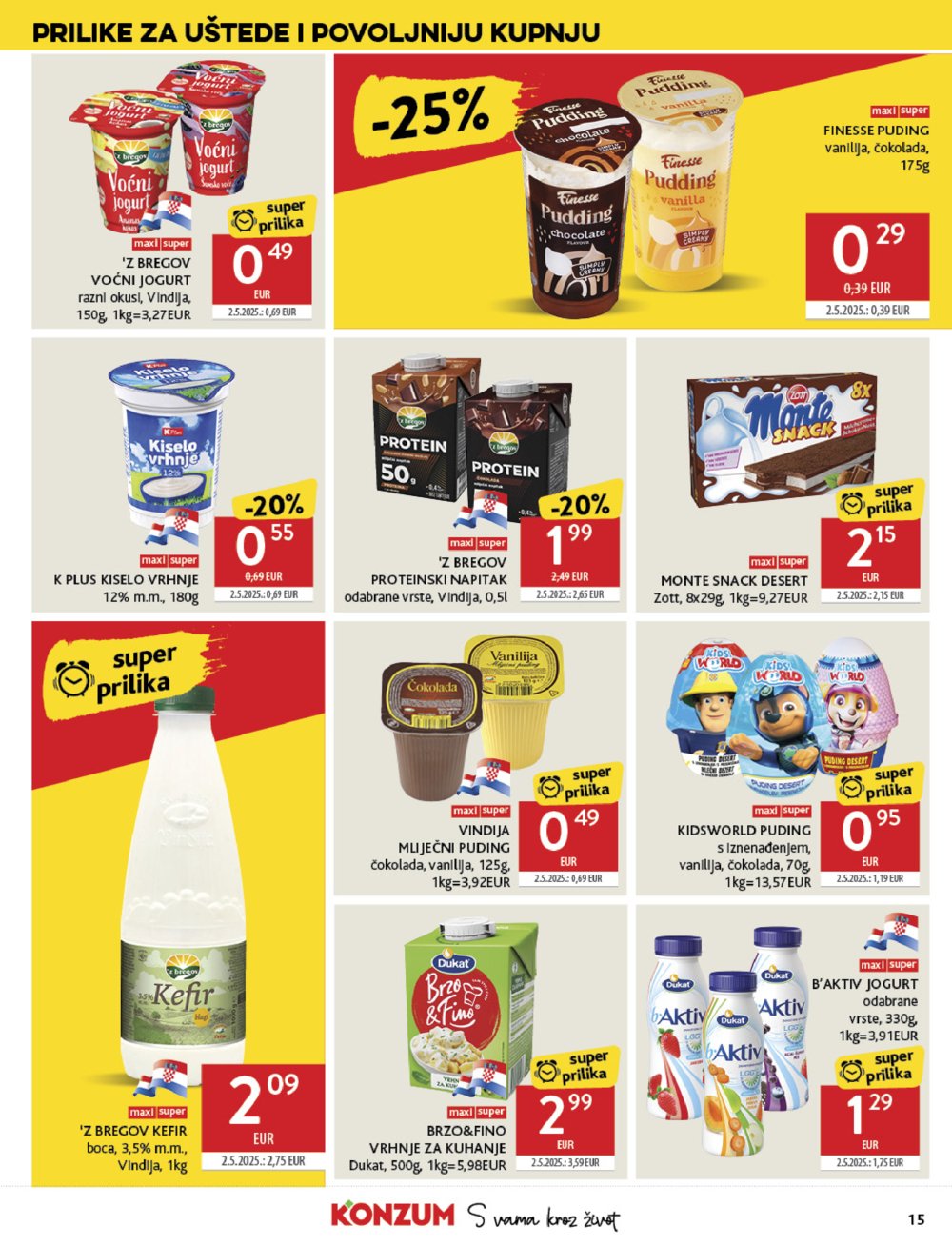 Konzum katalog Akcija 20.08. - 26.08.2025.