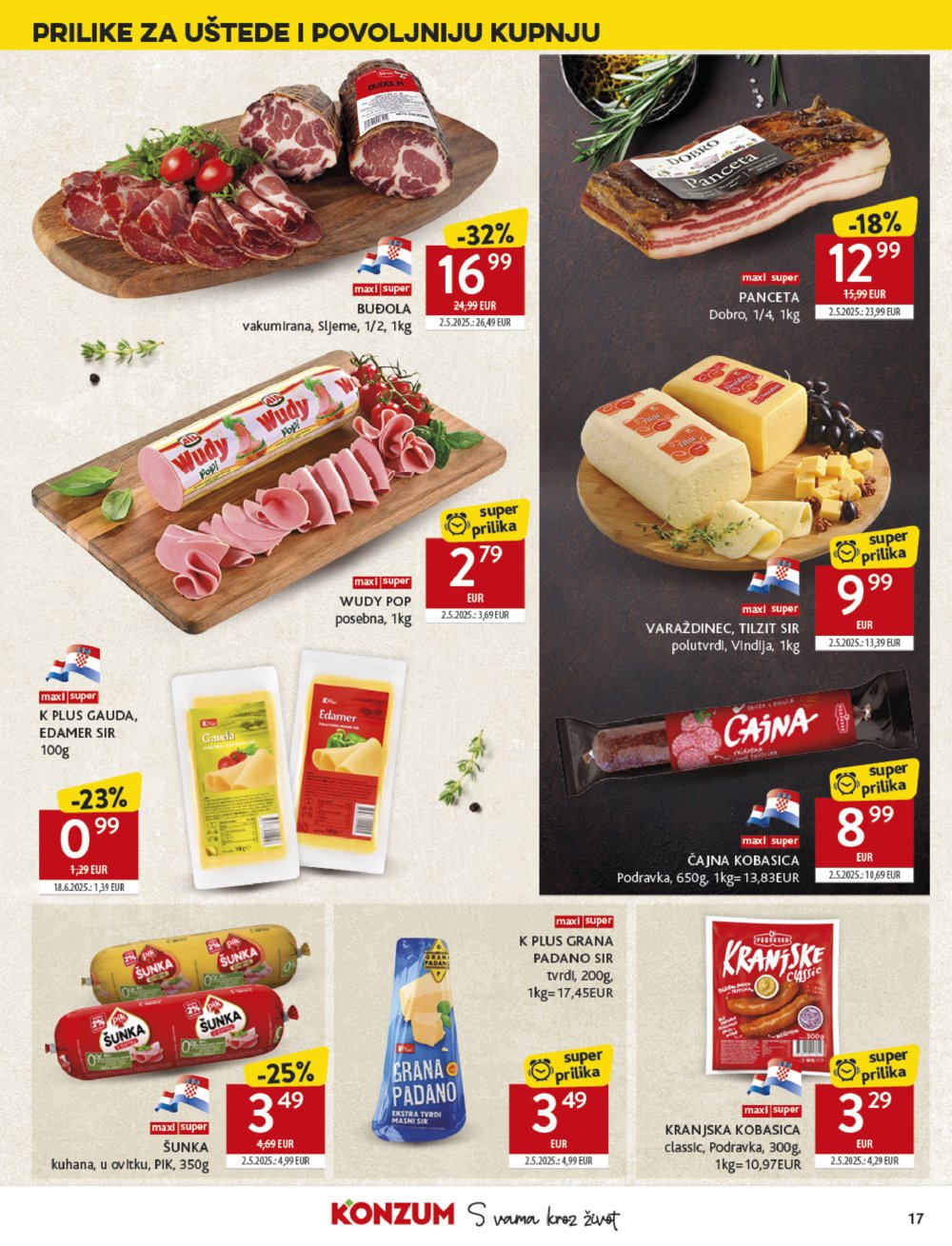Konzum katalog Akcija 20.08. - 26.08.2025.