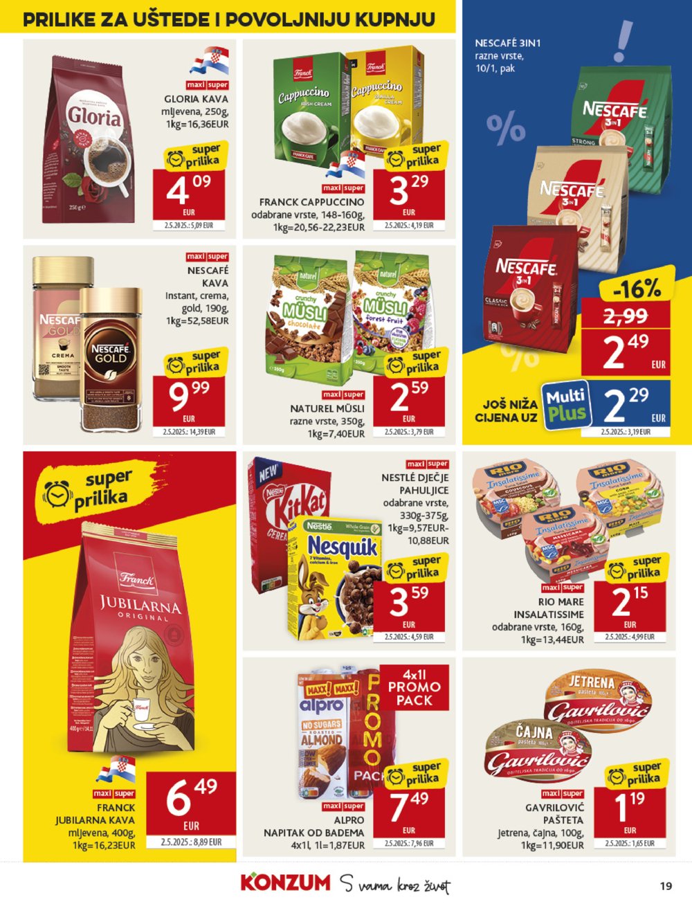 Konzum katalog Akcija 20.08. - 26.08.2025.
