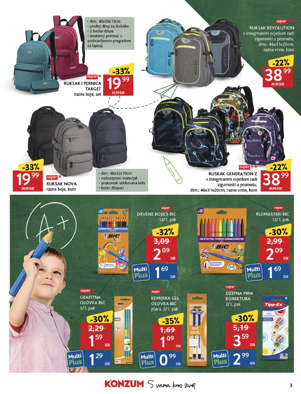 Konzum katalog Akcija 20.08. - 26.08.2025.
