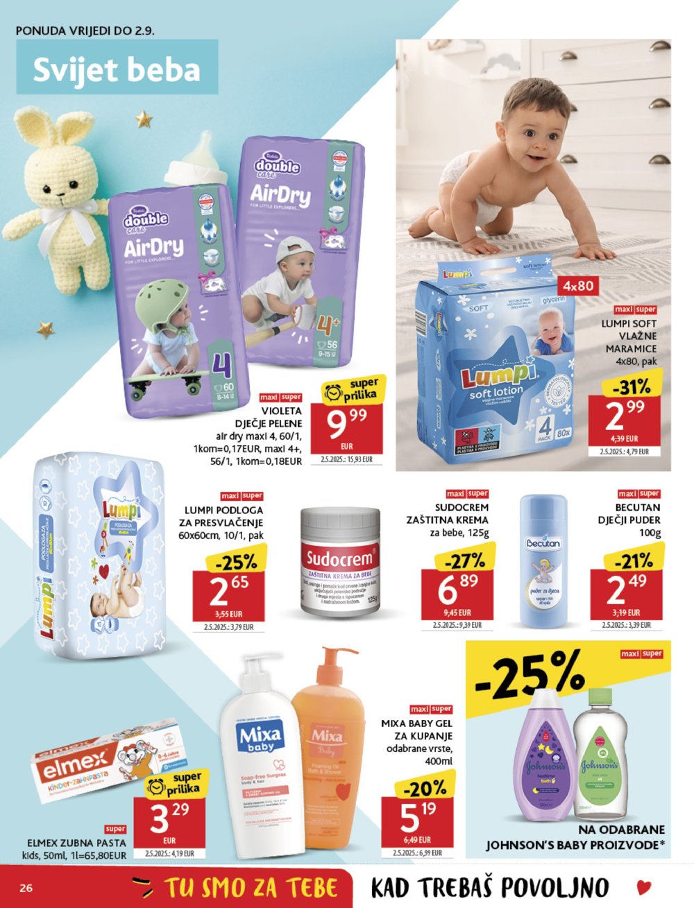 Konzum katalog Akcija 20.08. - 26.08.2025.
