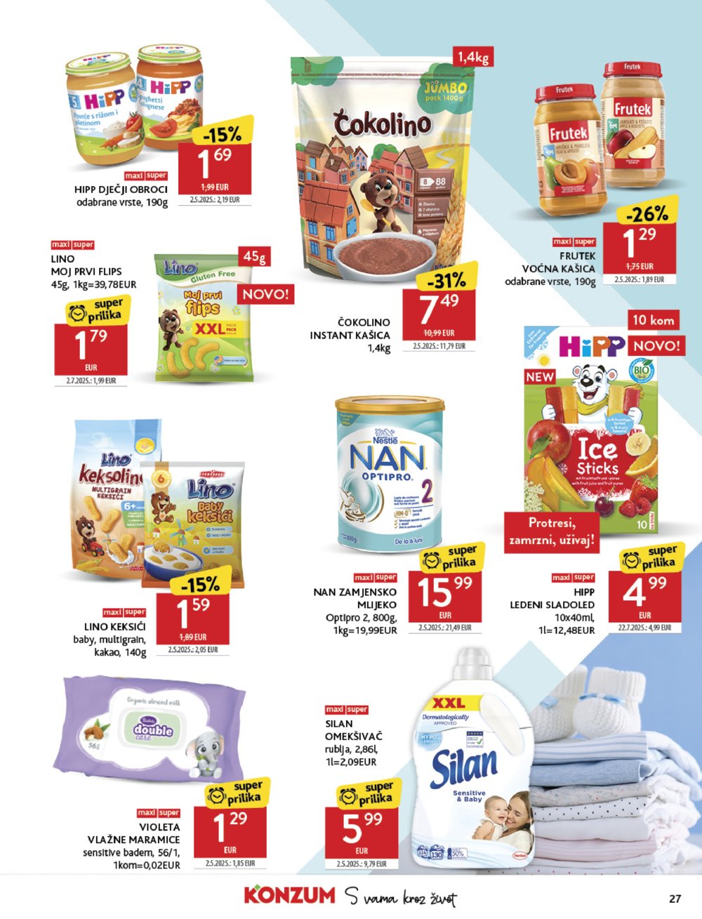 Konzum katalog Akcija 20.08. - 26.08.2025.