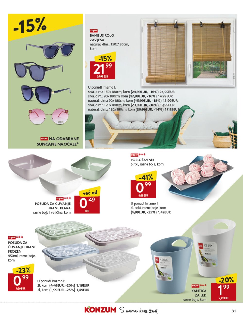 Konzum katalog Akcija 20.08. - 26.08.2025.