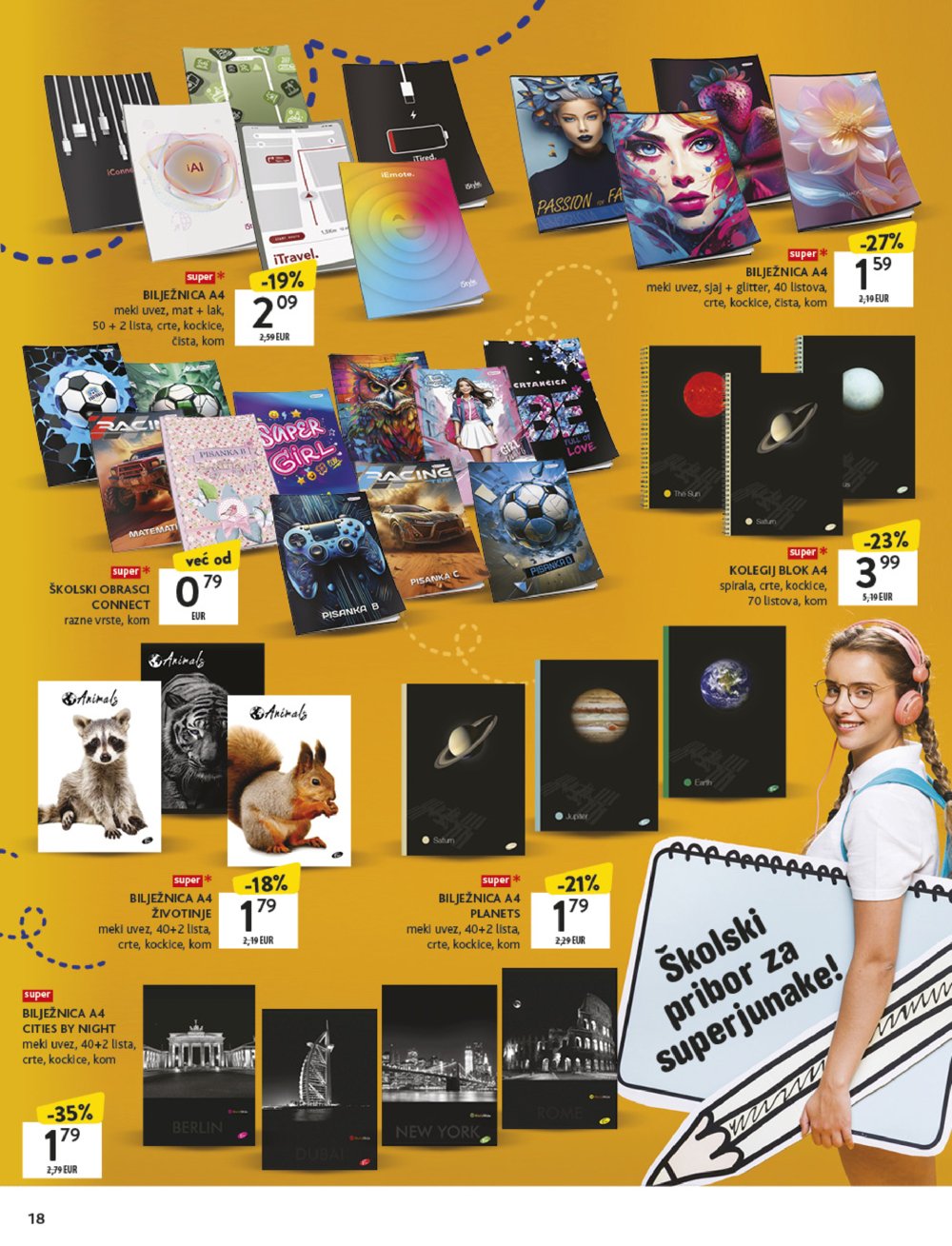 Konzum katalog Povratak u školu 18.08. - 21.09.2025.