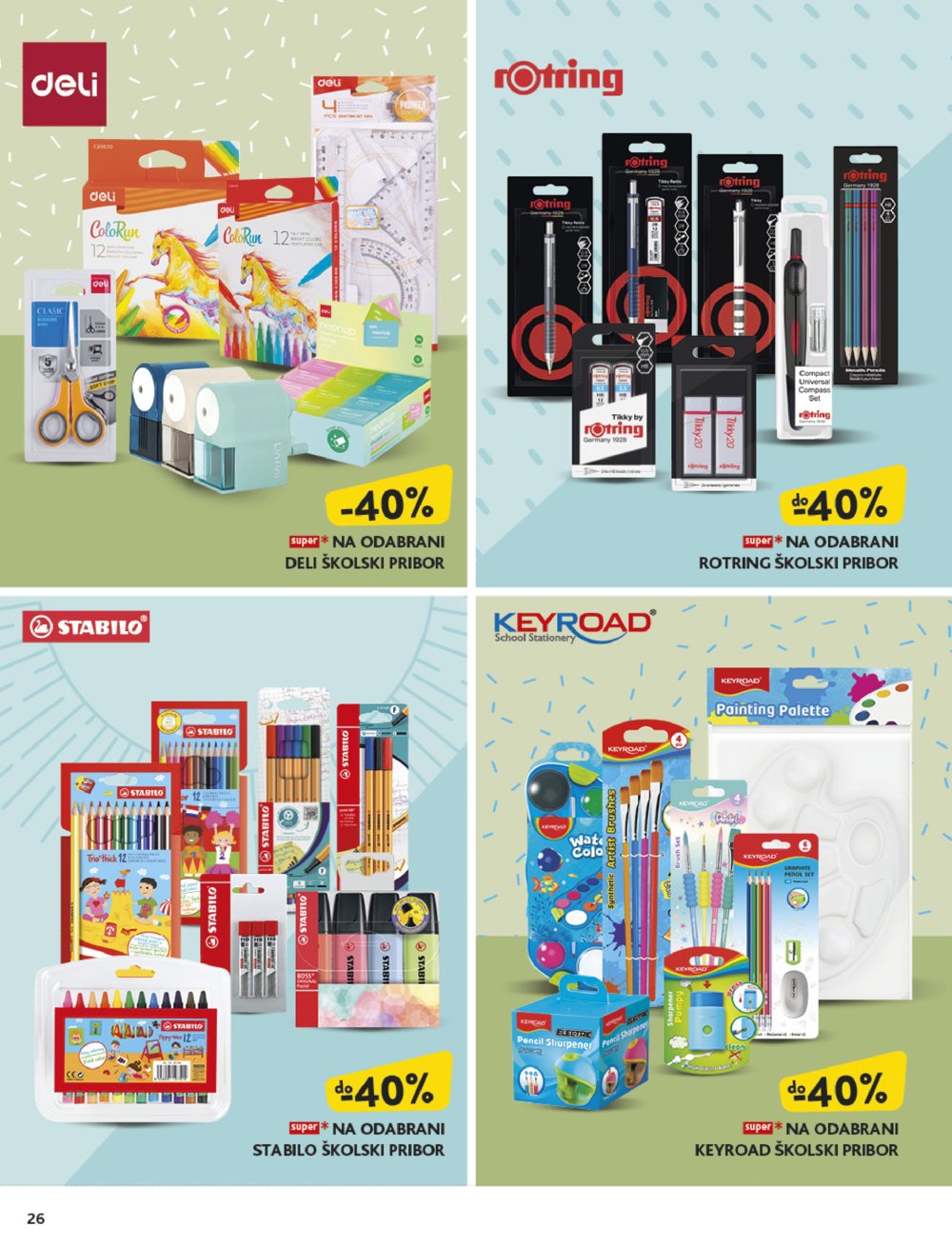 Konzum katalog Povratak u školu 18.08. - 21.09.2025.