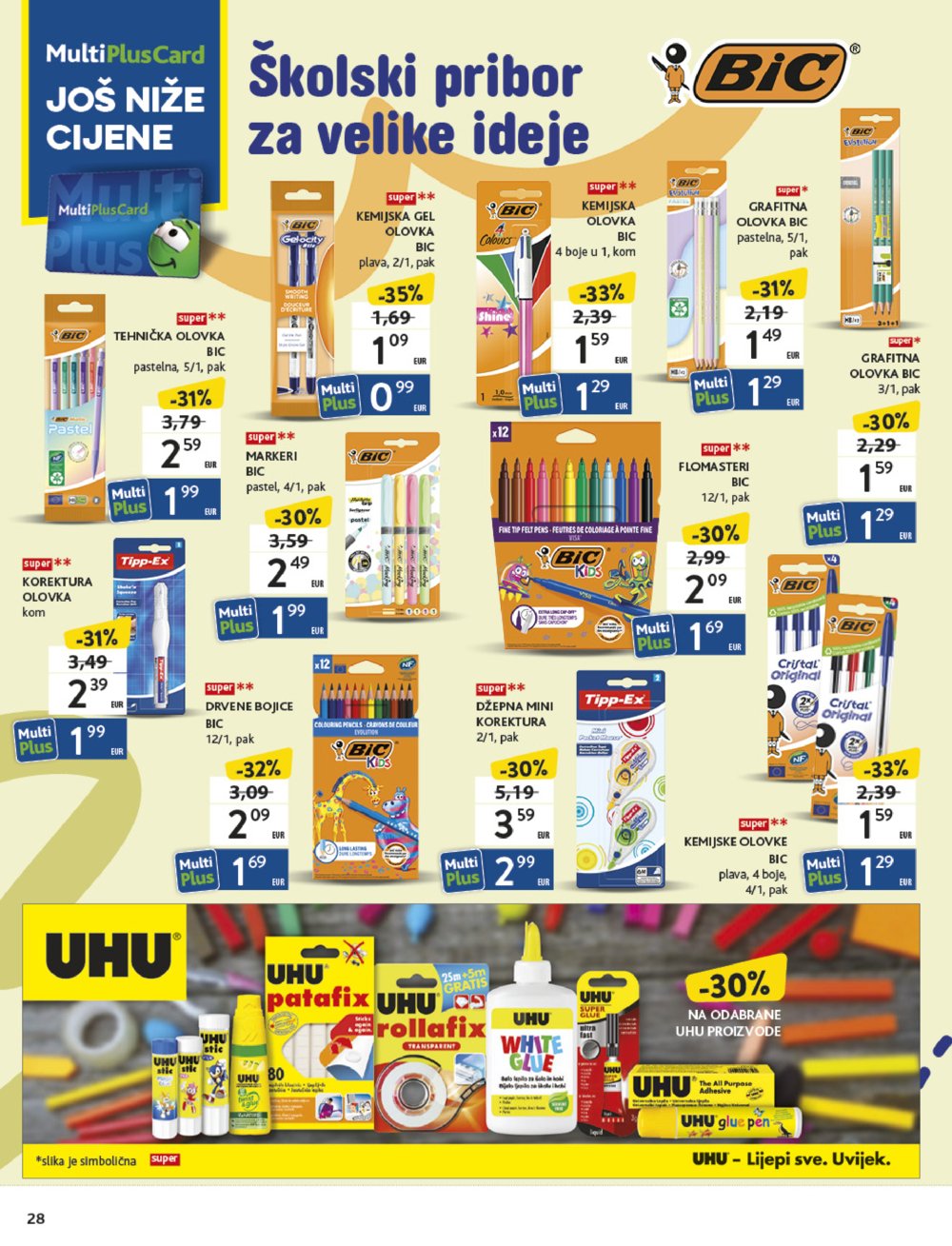 Konzum katalog Povratak u školu 18.08. - 21.09.2025.