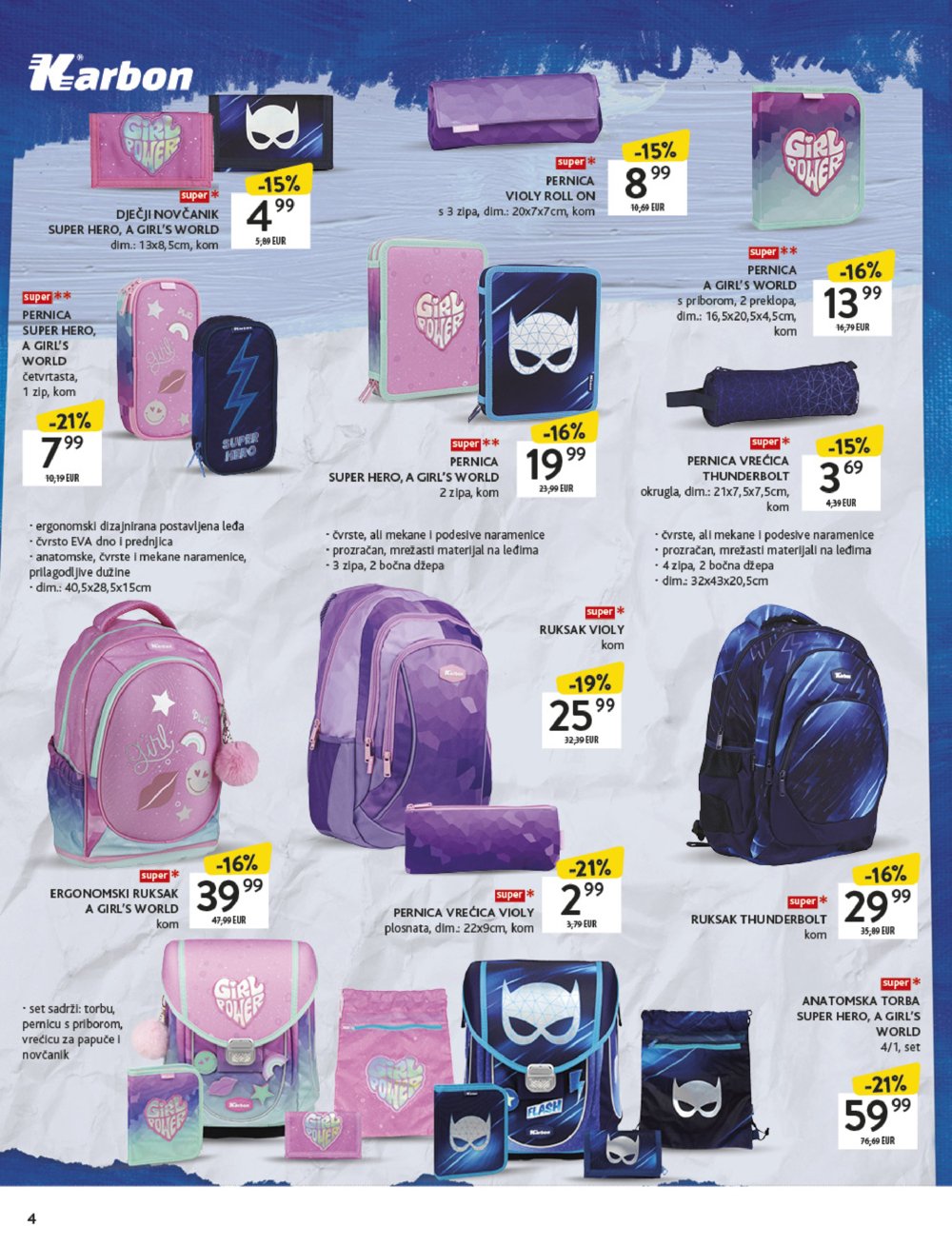 Konzum katalog Povratak u školu 18.08. - 21.09.2025.