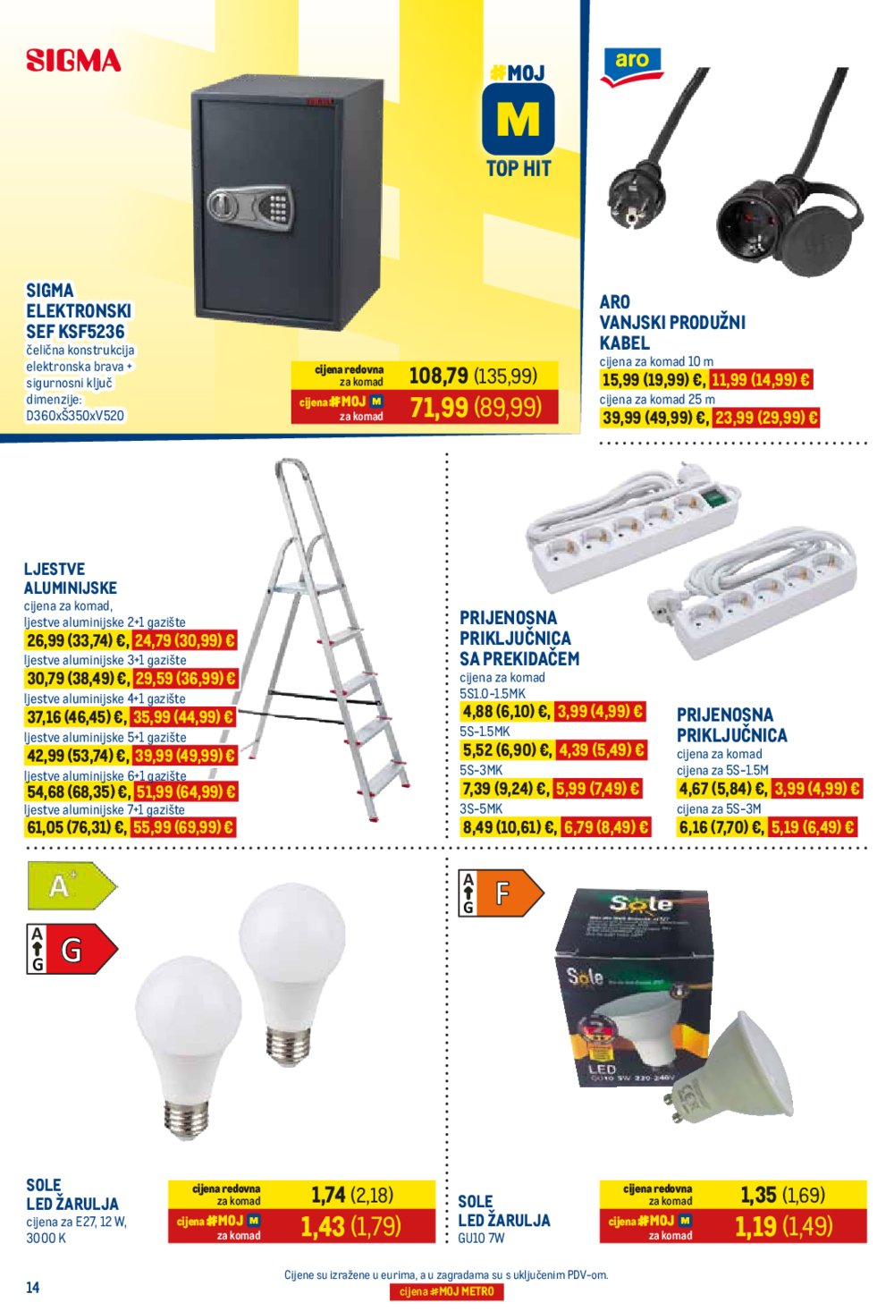 Metro katalog Prehrana i Neprehrana 18.08. 31.08.2025.