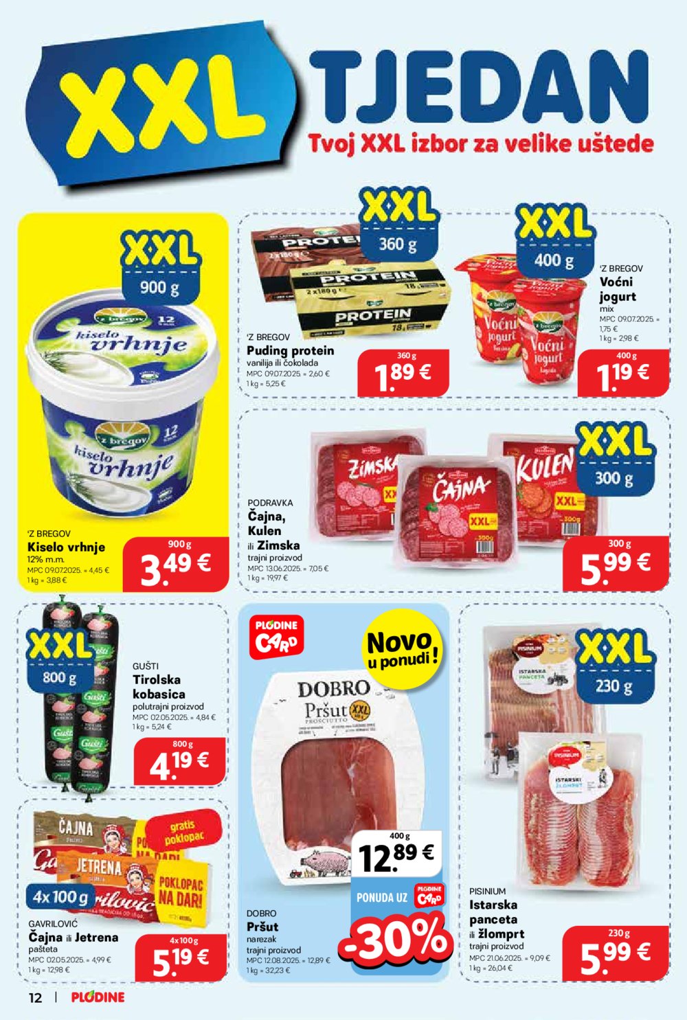 Plodine katalog Akcija 20.08.-26.08.2025.