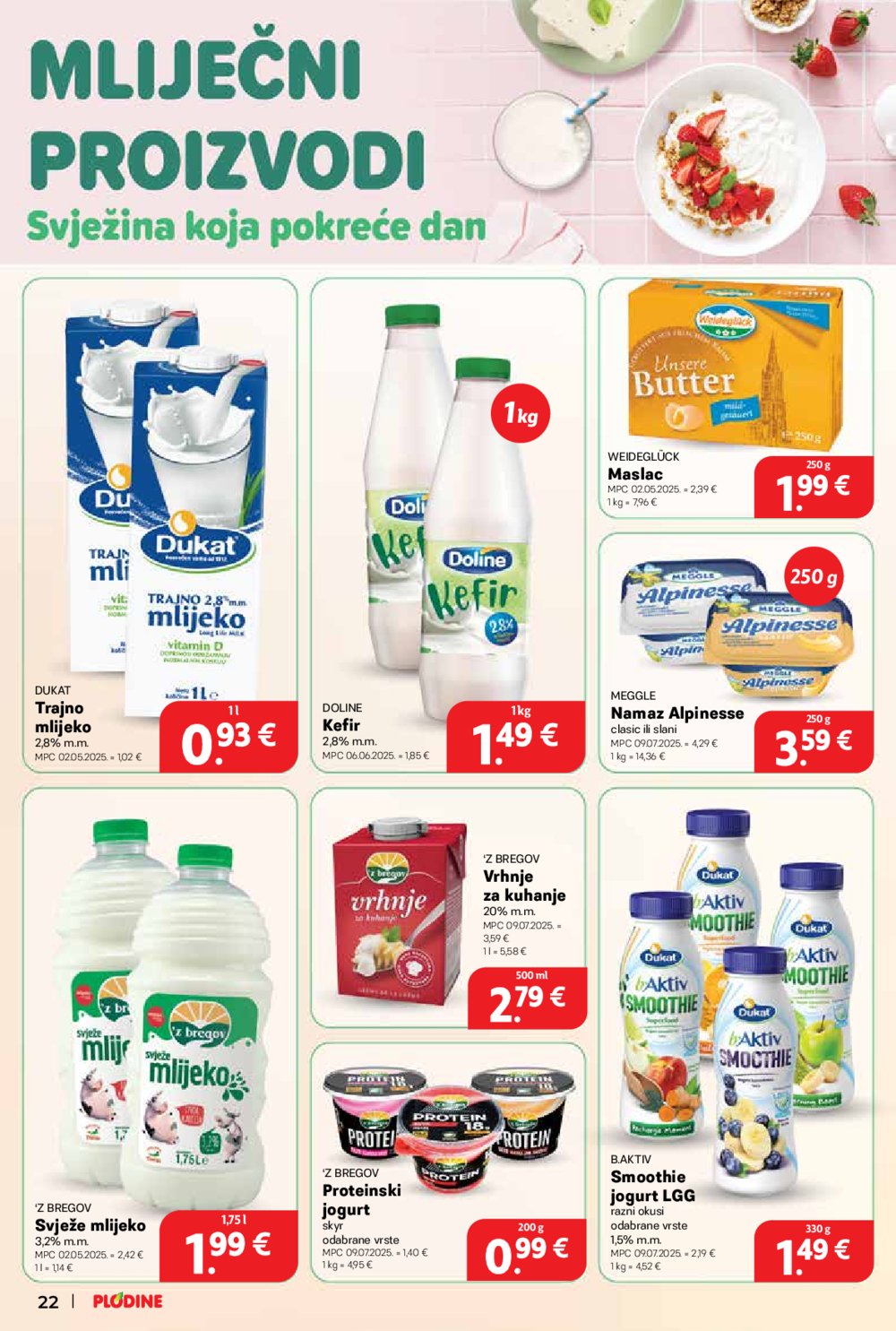 Plodine katalog Akcija 20.08.-26.08.2025.