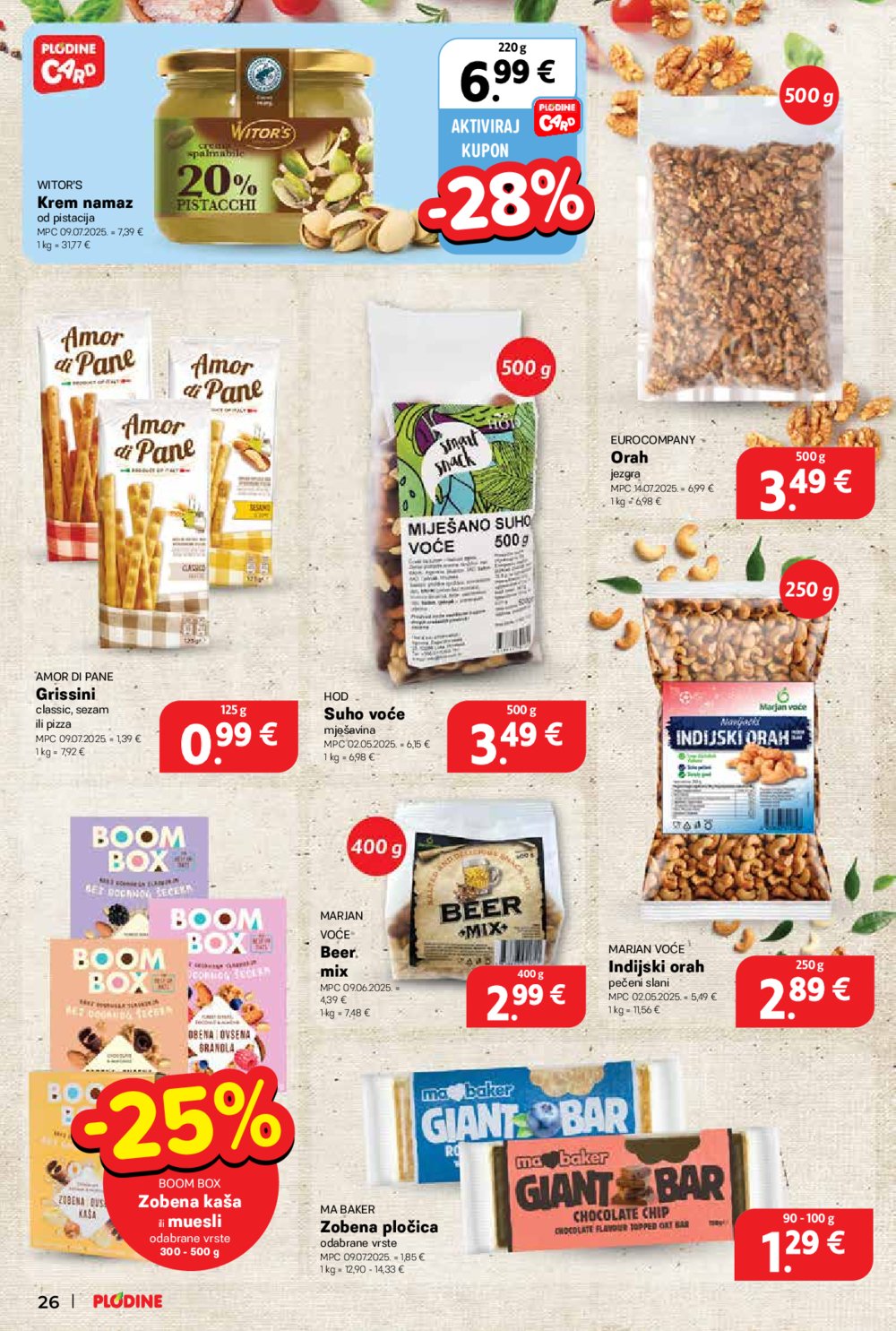 Plodine katalog Akcija 20.08.-26.08.2025.