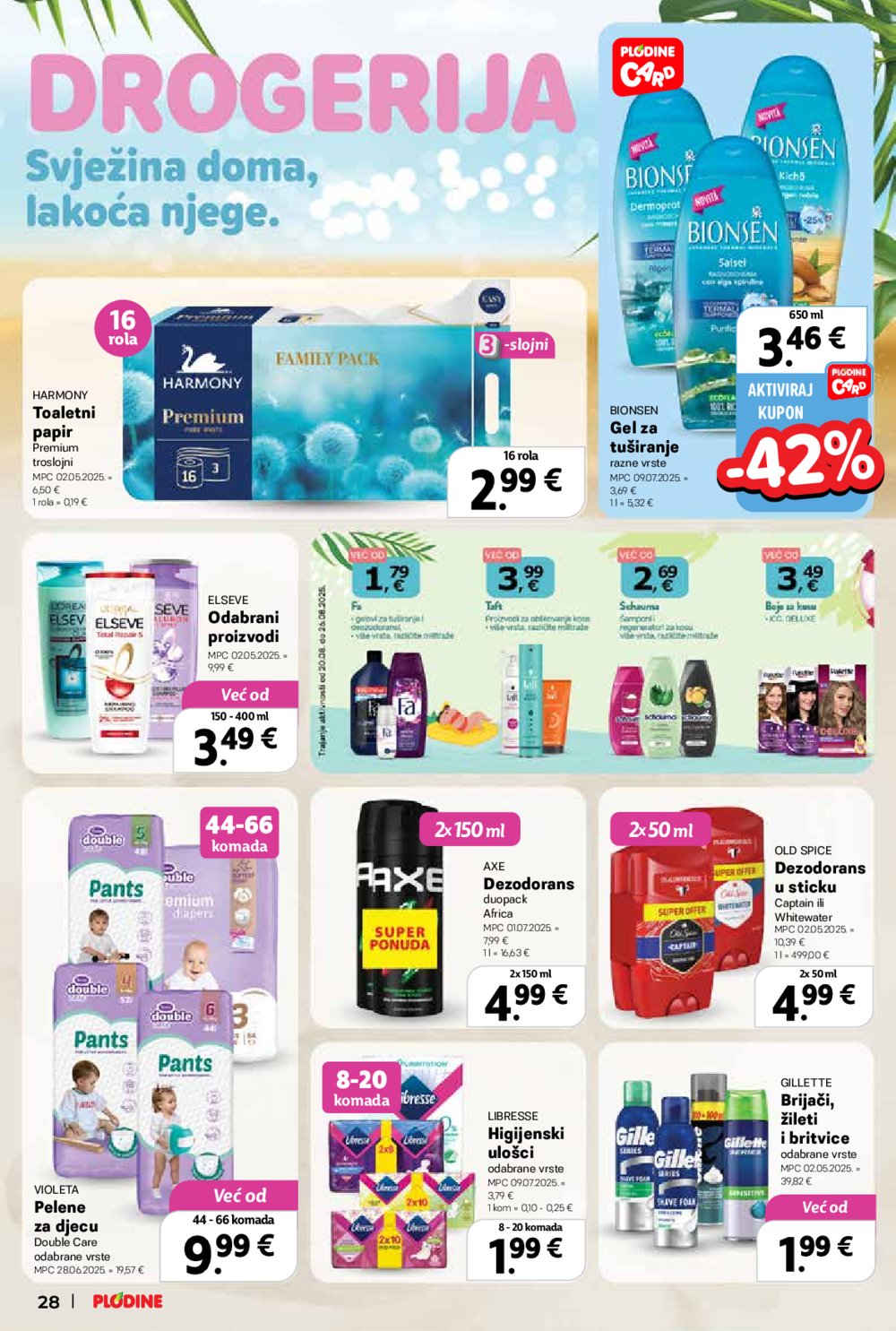 Plodine katalog Akcija 20.08.-26.08.2025.
