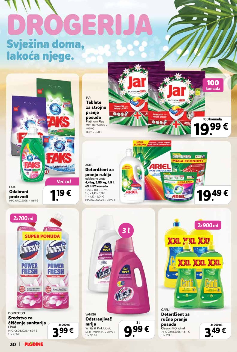 Plodine katalog Akcija 20.08.-26.08.2025.