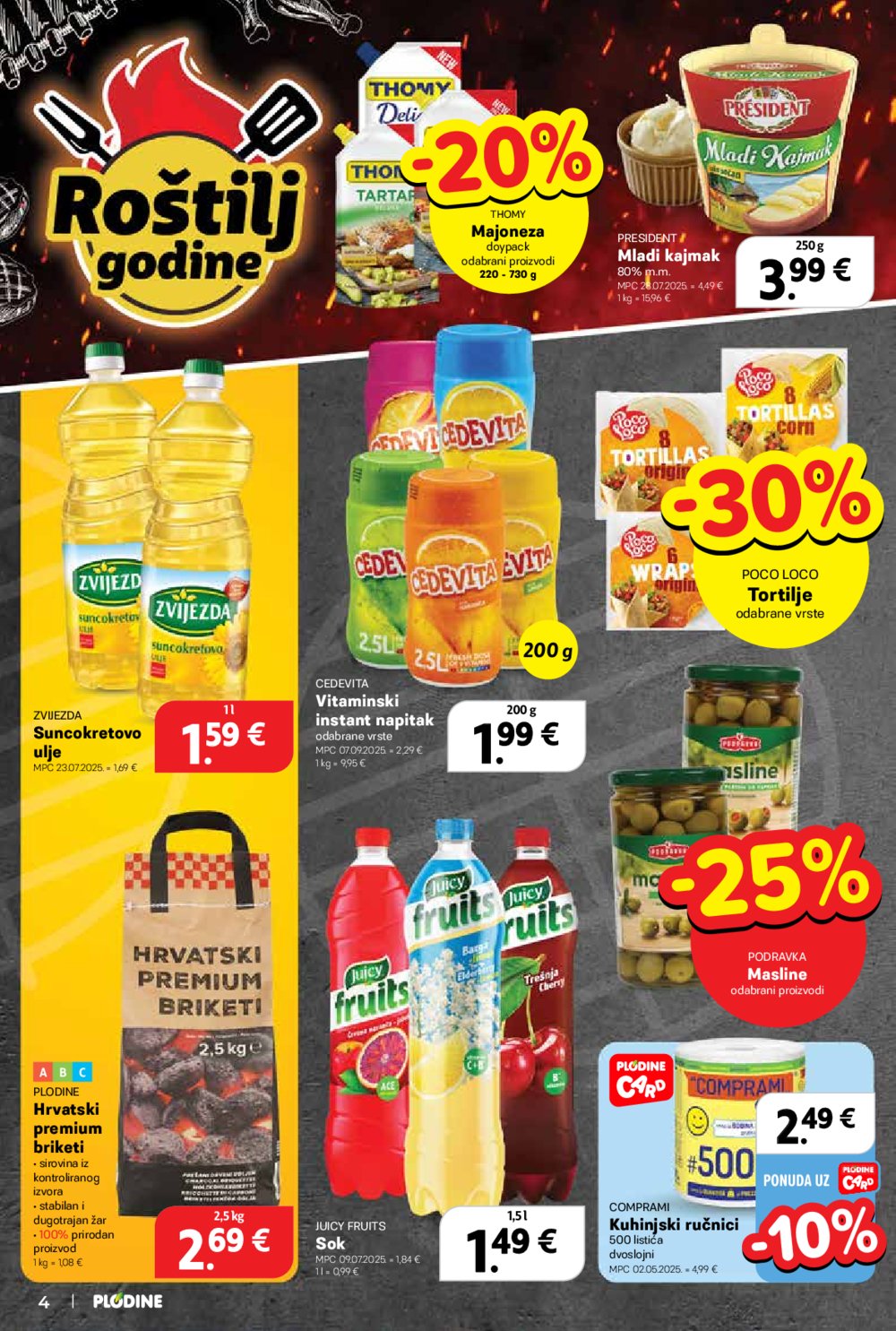 Plodine katalog Akcija 20.08.-26.08.2025.