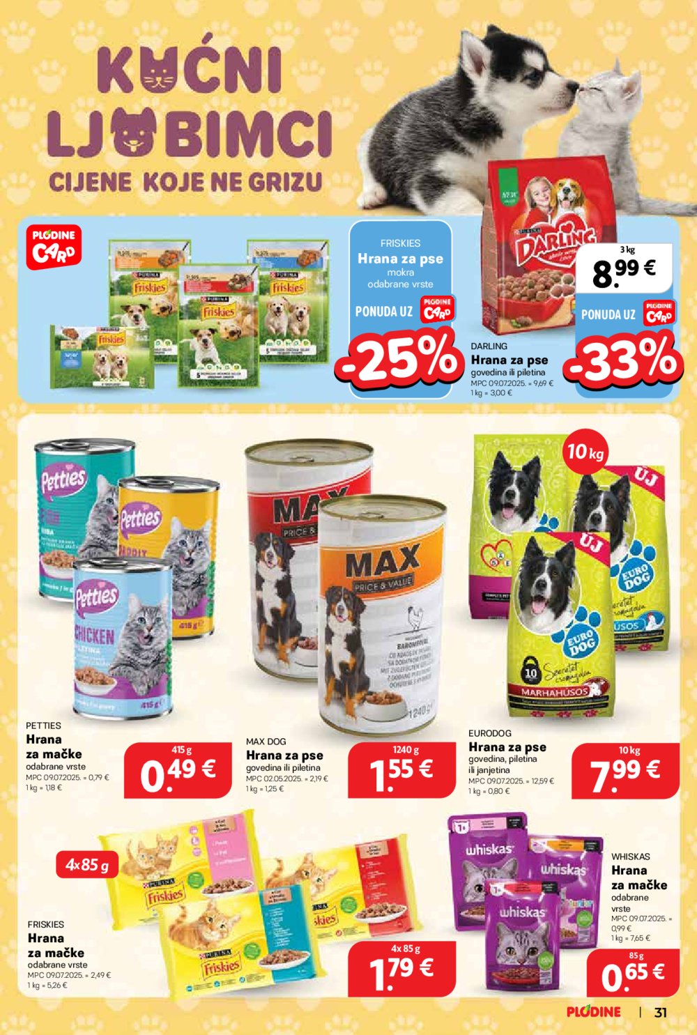 Plodine katalog Akcija 20.08.-26.08.2025.