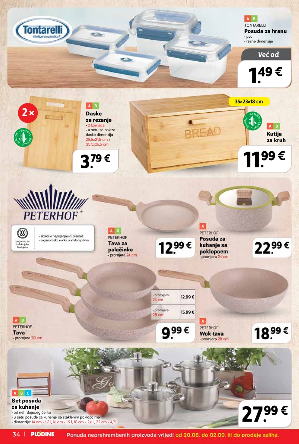 Plodine katalog Akcija 20.08.-26.08.2025.