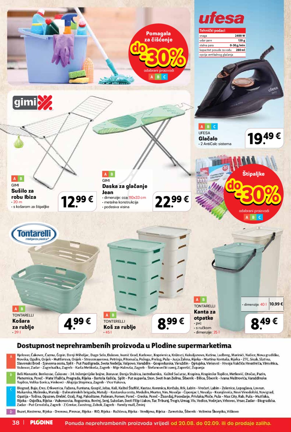 Plodine katalog Akcija 20.08.-26.08.2025.