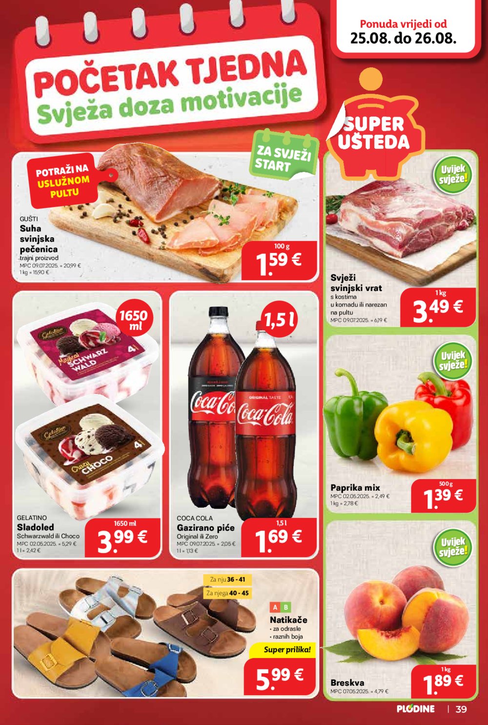Plodine katalog Akcija 20.08.-26.08.2025.