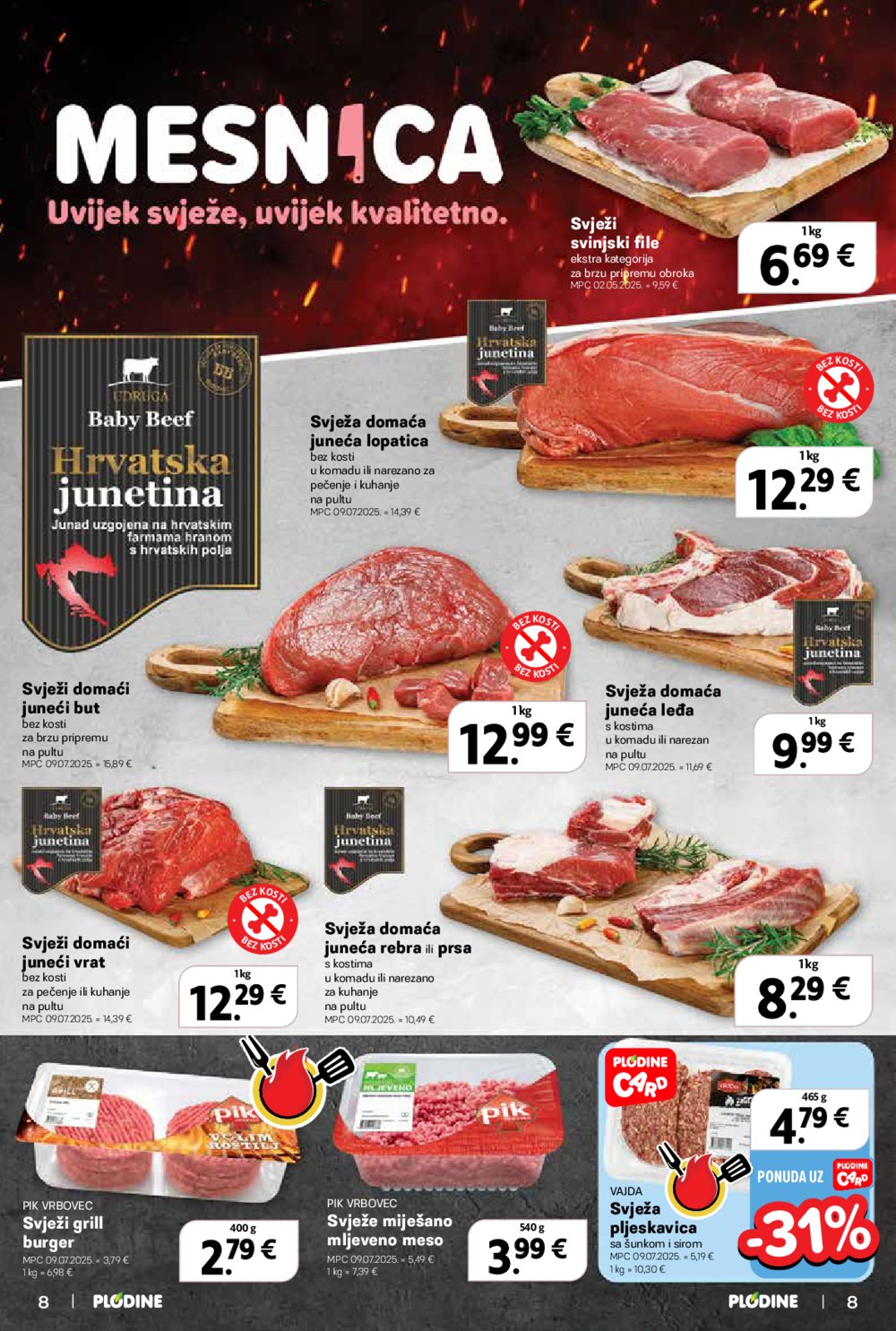 Plodine katalog Akcija 20.08.-26.08.2025.