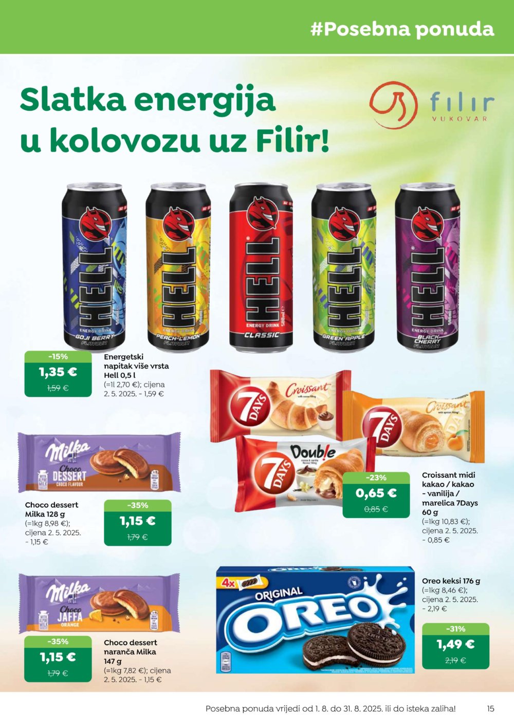 Robin katalog Akcija 16.08. - 31.08.2025.