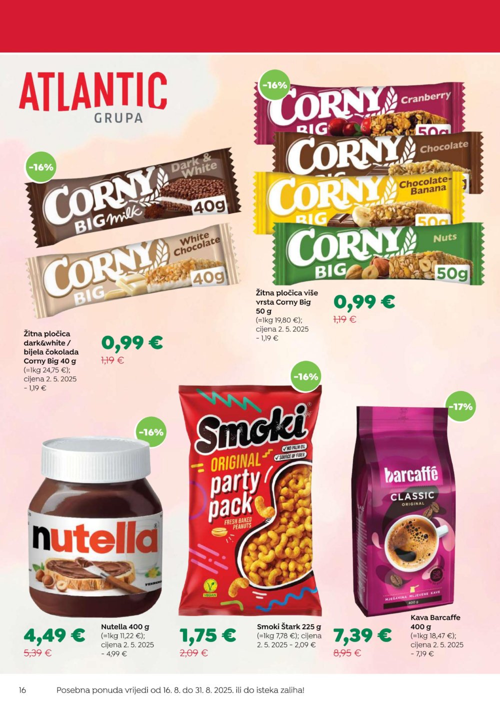 Robin katalog Akcija 16.08. - 31.08.2025.