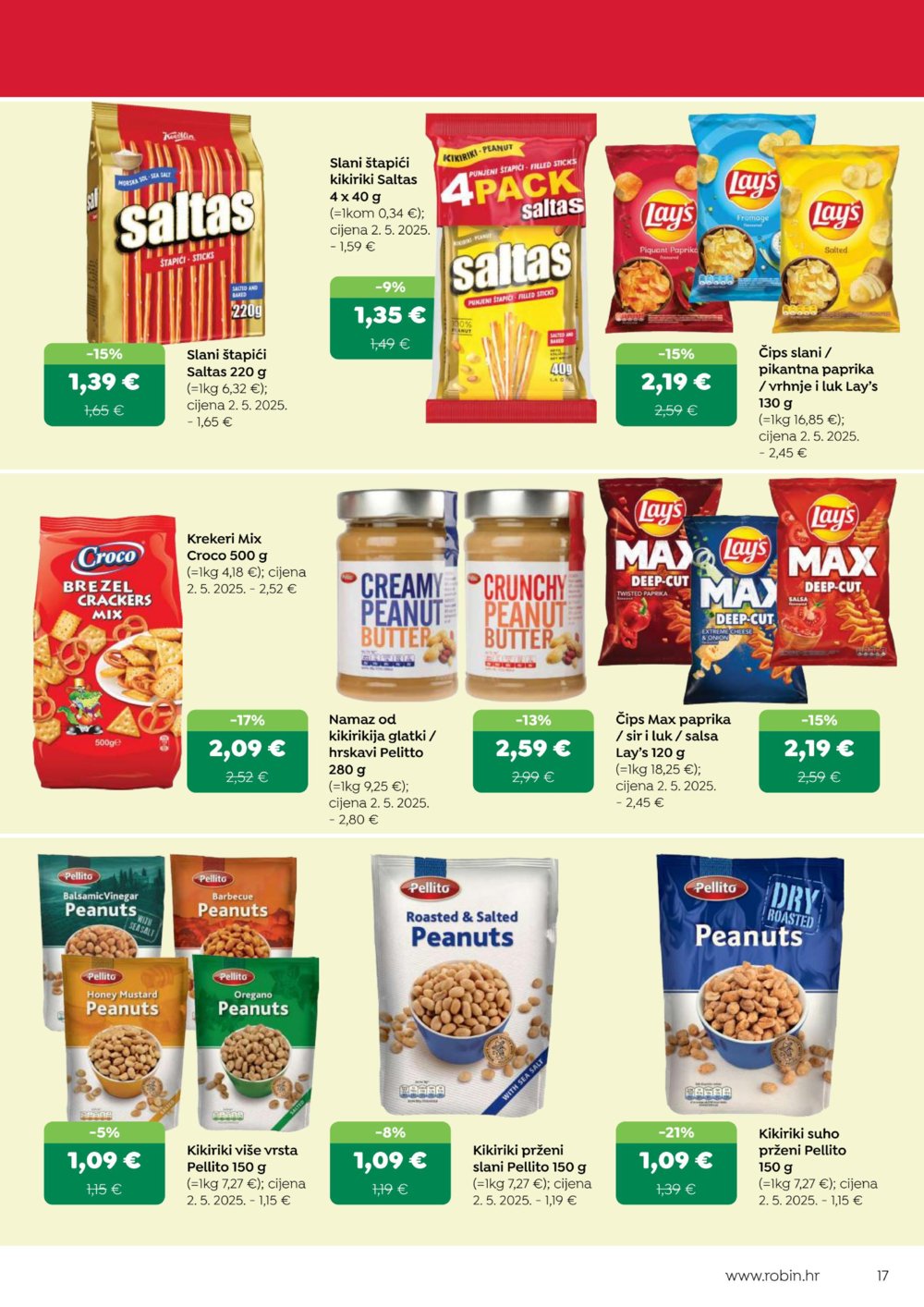 Robin katalog Akcija 16.08. - 31.08.2025.