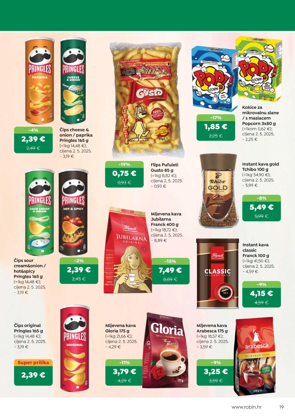 Robin katalog Akcija 16.08. - 31.08.2025.