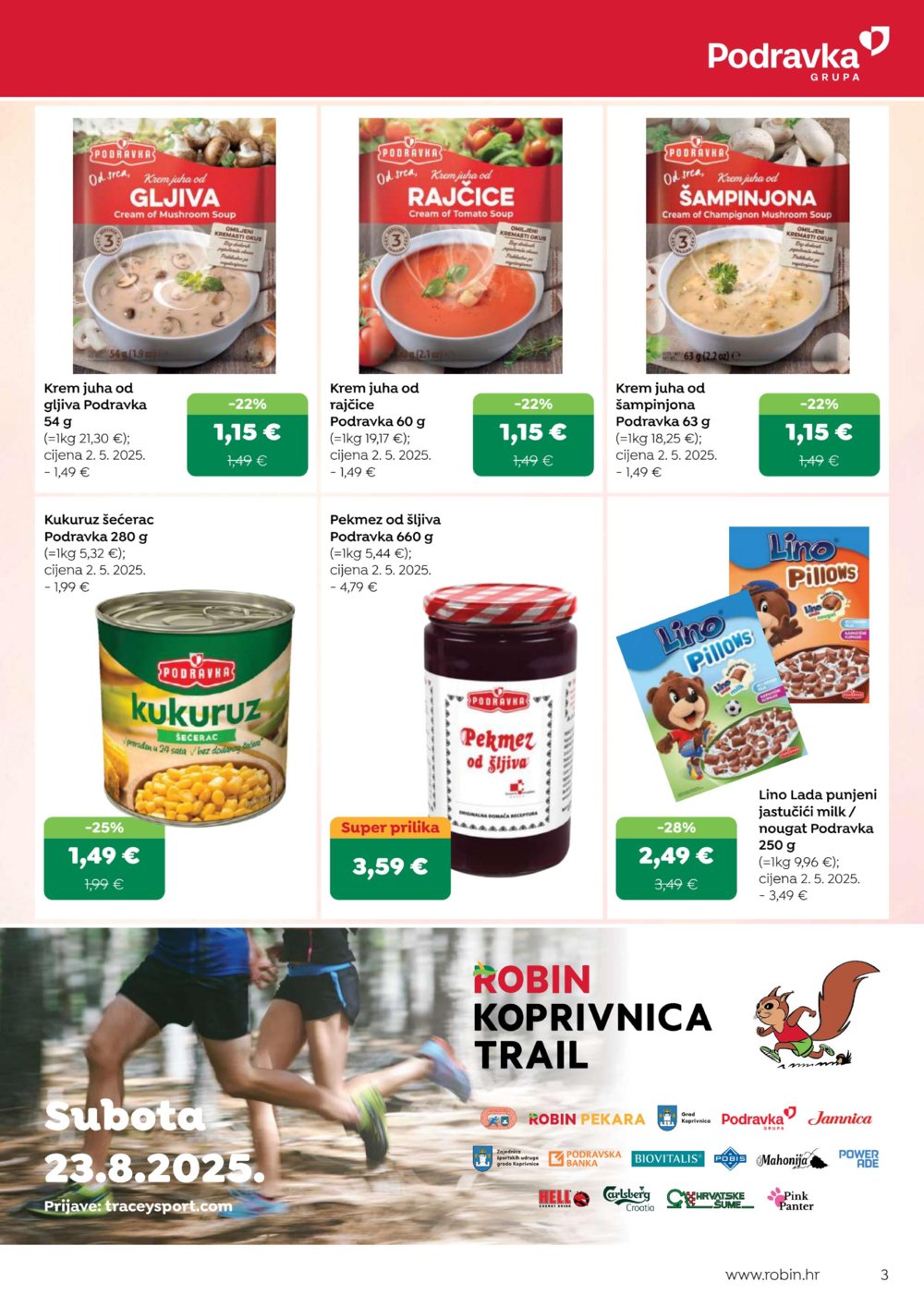 Robin katalog Akcija 16.08. - 31.08.2025.