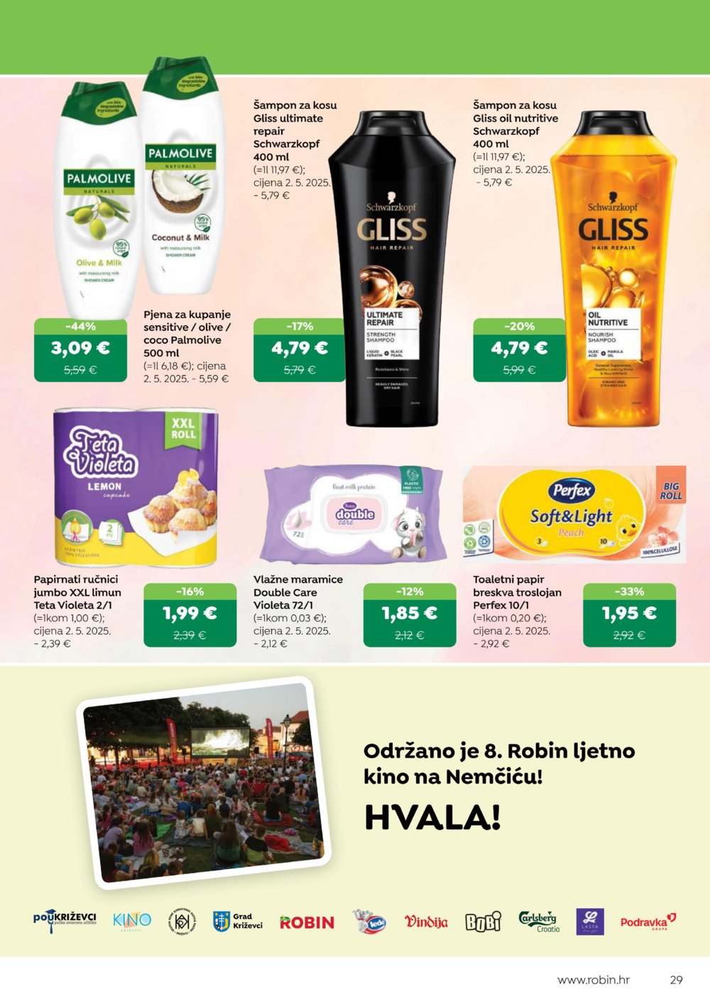 Robin katalog Akcija 16.08. - 31.08.2025.