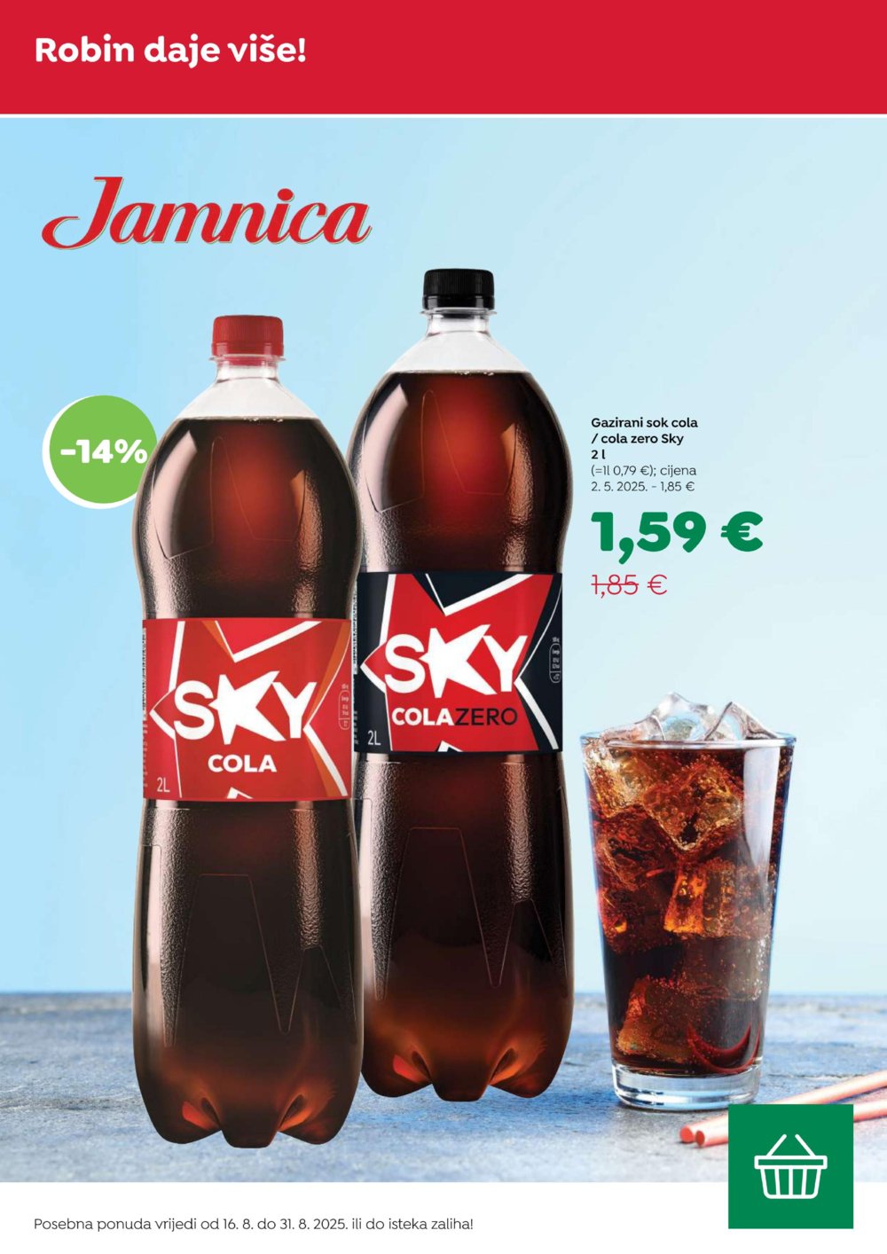 Robin katalog Akcija 16.08. - 31.08.2025.