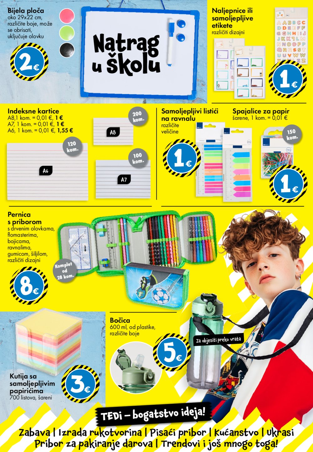 TEDi katalog Natrag u školu 21.08. - 30.08.2025.