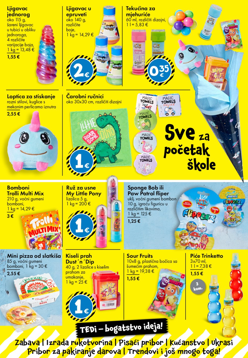 TEDi katalog Natrag u školu 21.08. - 30.08.2025.