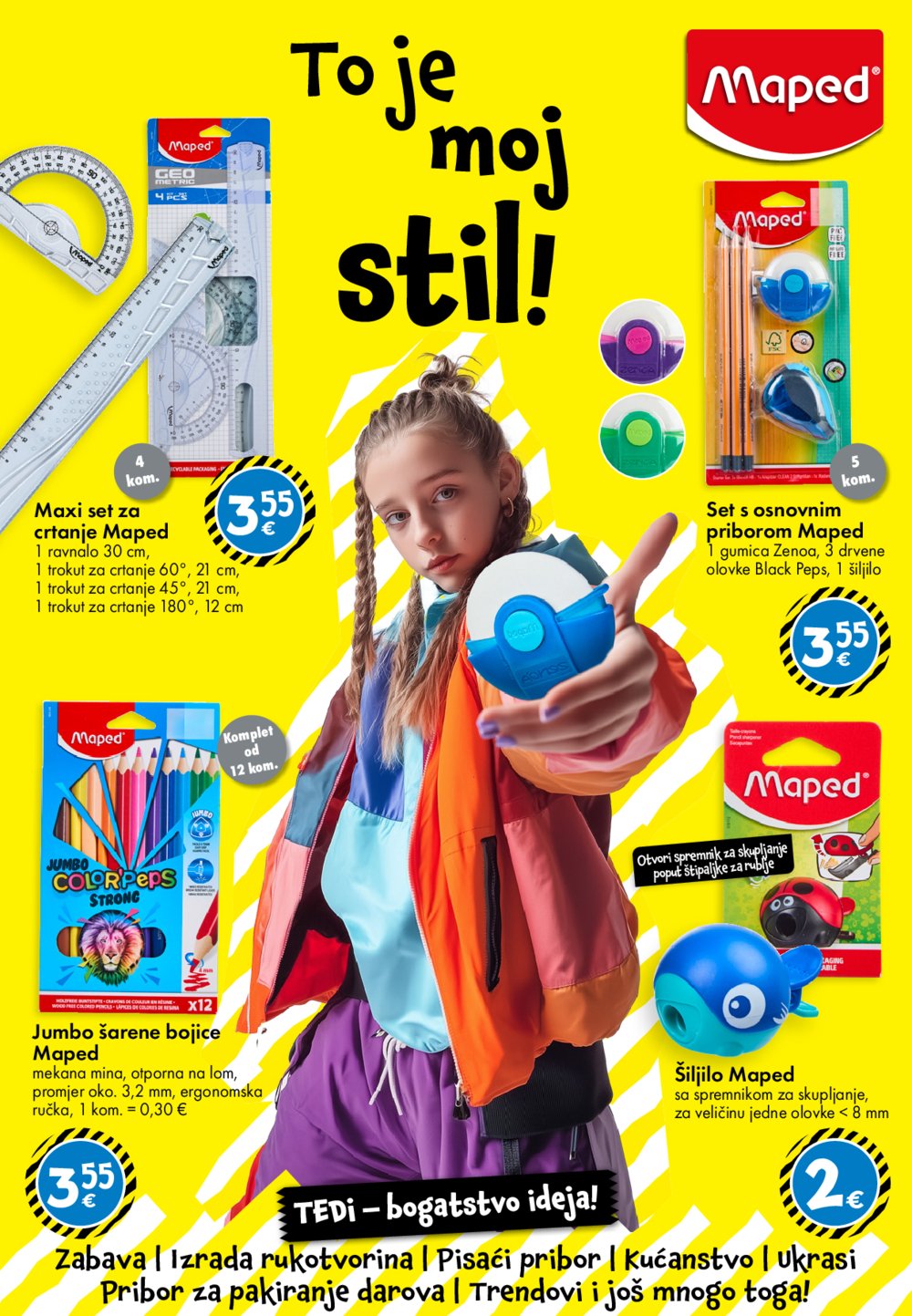 TEDi katalog Natrag u školu 21.08. - 30.08.2025.