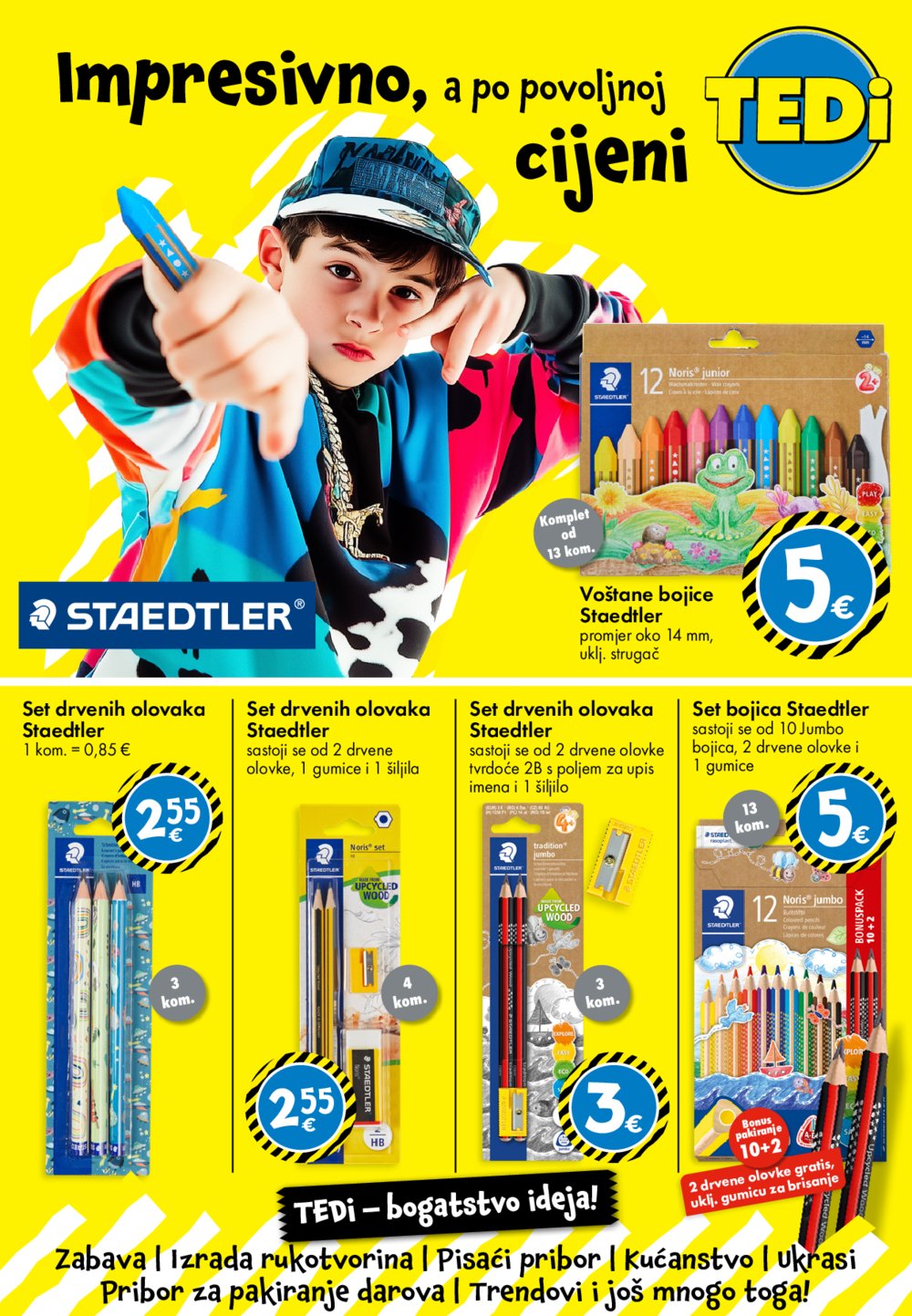 TEDi katalog Natrag u školu 21.08. - 30.08.2025.