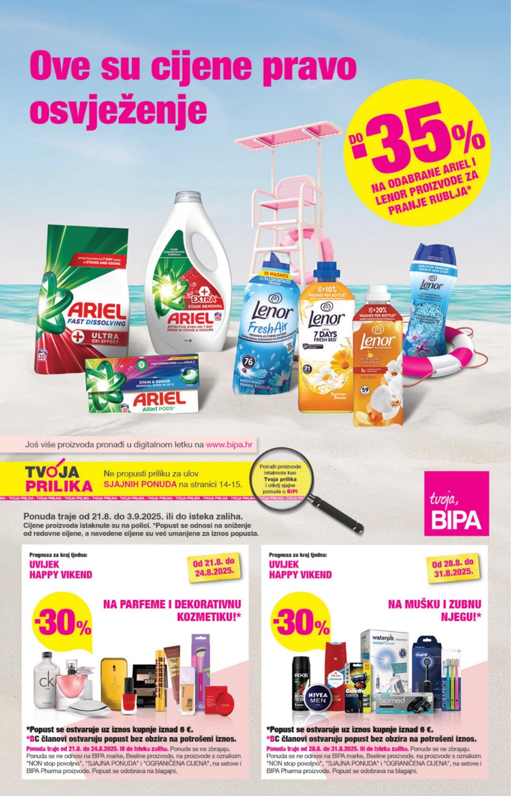 Bipa katalog Akcija 21.08.-03.09.2025.