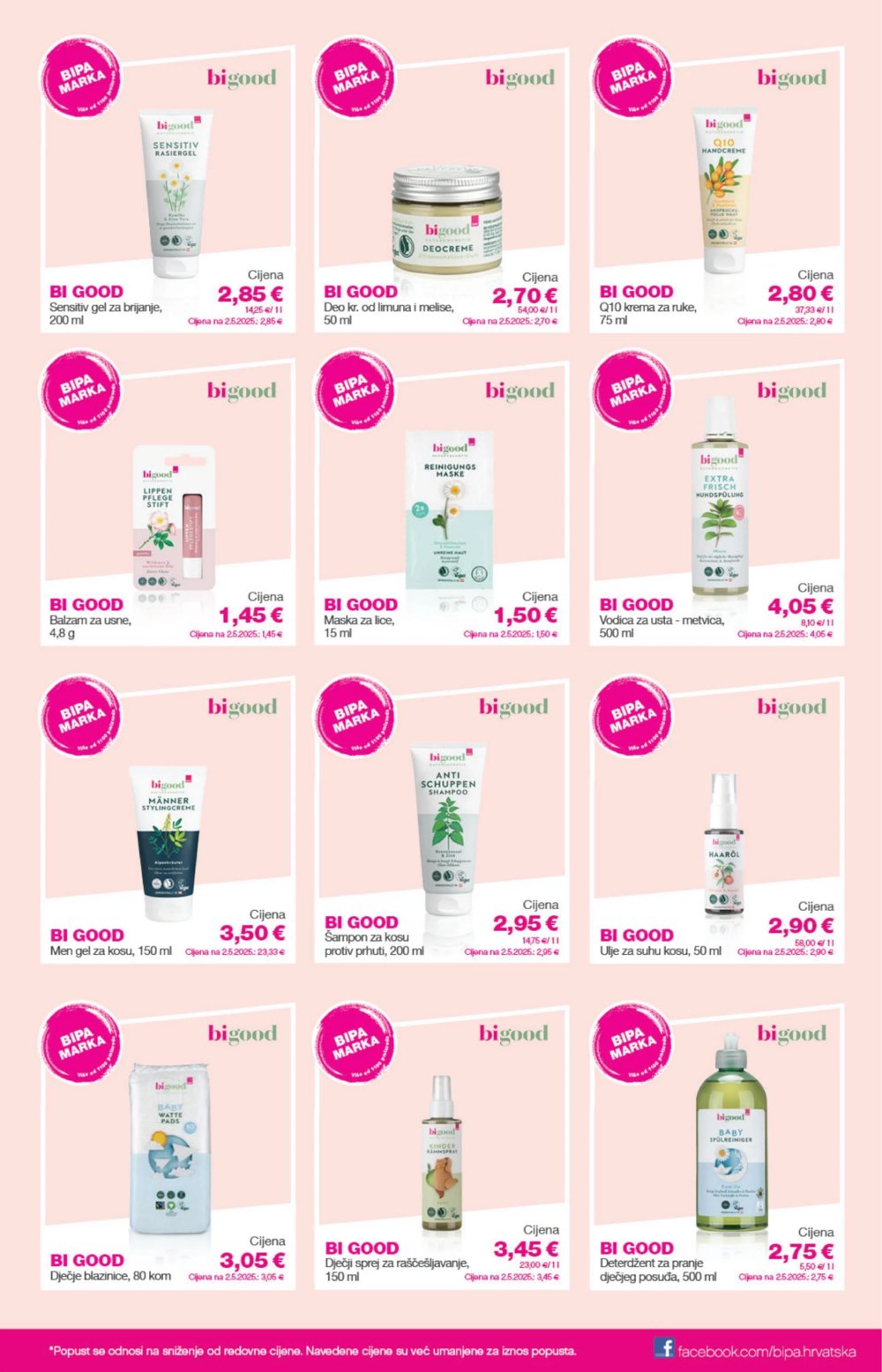 Bipa katalog Akcija 21.08.-03.09.2025.