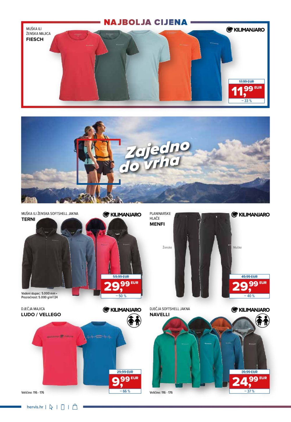 Hervis katalog Akcija 27.08.-02.09.2025.